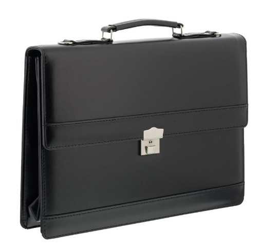 Suni Deri Evrak Çantası